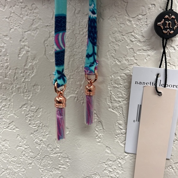 Nanette Lepore Floral Bikini Top with Crochet & Tassels 6 - Picture 4 of 7